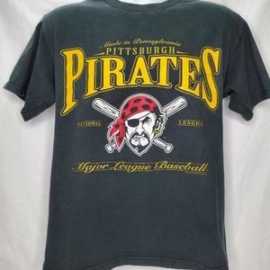 Pittsburgh Pirates T 2000 Black Gold Red Baseball Collection Shirt Coll